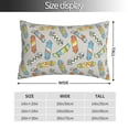 thumbnail image 2 of Pofeuu Skateboard Print Polyester Microfiber Plush Pillowcases, Super Soft and Cozy Pillow Case Covers with Envelop Closure（Pillow core not included）-16"x24", 2 of 6