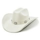 thumbnail image 1 of Sombrero vaquero FLUFFY SENSE. Western de fieltro Cattleman para mujeres y hombres, 1 of 7