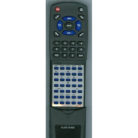 Replacement Remote for OMEGASAT RTDSB5700, X2YC04N, DSB5700