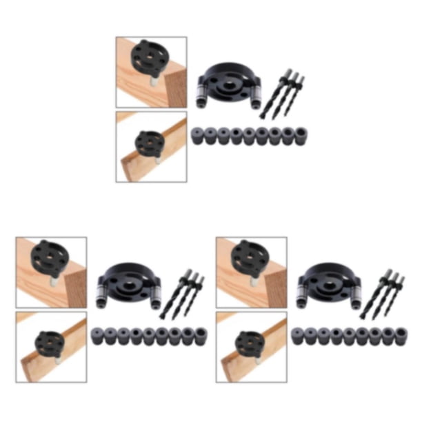 Riwesomey Vertical Self Centering Dowel 6/8/10mm for Carpenters Woodworking Craft Type1 NO1