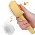 thumbnail image 3 of BESTSKY 2Pcs Cat Brush, Gentle Massage Dog Brush, High-Performance Cat Stuff,Purple, 3 of 5
