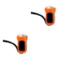 thumbnail image 2 of Eigraketly solar LED Linterna portátil Camping al aire libre Senderismo Pesca Lámpara de luz de mano Antorcha Naranja 2piezas Eigraketly CBP070566, 2 of 5