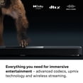 thumbnail image 5 of Sennheiser AMBEO Soundbar Plus for TV and Music with Immersive 3D Surround Sound, Virtual 7.1.4 Speaker Setup, Built-in Dual Subwoofers, Advanced Streaming Connectivity, Night Mode, Black, 5 of 5