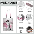 thumbnail image 5 of Vintage Travel Canvas Tote Bag – Stylish Paris Fashion Tote for Women’s Commuting and Travel, 5 of 6