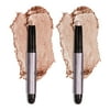 Julep Eyeshadow 101 Crème to Powder Waterproof Eyeshadow Stick Duo, Champagne Shimmer and Pearl Shimmer