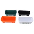 thumbnail image 1 of Fence Trough, Safe PP Plastic Livestock Feed Trough 4Pcs Recyclable Large Capacity Stable  for Goats, 1 of 7