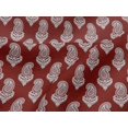 thumbnail image 5 of oneOone Viscose Jersey Blood Red Fabric Block Craft Projects Decor Fabric Printed By The Yard 60 Inch Wide, 5 of 5