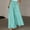 Green wide leg palazzo pants for women a1, variant on Women's Wide Leg High Waisted Trousers with Pockets Solid Casual Long Pants Vacation Beach Work Lounge Palazzo Trousers Summer Travel Clothes, Blue 2XL