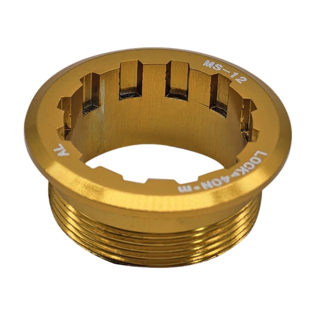 Siruishop Cache-Roue 12 Vitesses Verrouillable pour M7100 M8100 M6100 Or