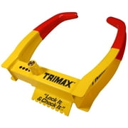 TRIMAX Keyed Alike Chock Lock Wheel Lock, 2 Pack