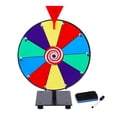 thumbnail image 4 of 12in Tabletop Prize Wheel Spinning Dry Erase Wheel for Game with Pen and Eraser Carnival Games Lottery Rotating Plate, 4 of 8