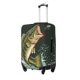 thumbnail image 1 of Fotbe Largemouth Bass jumps out of water Funda Protectora para Equipaje, Antirrayones y Resistente a la Suciedad, Compatible con Maletas de 18 a 32 Pulgadas-Small, 1 of 7