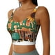 thumbnail image 2 of Fotbe Happy Fall Y'All Sujetador Deportivo Largo sin Aros para Mujer con Almohadillas y Soporte Medio, Transpirable y Absorbente, Camiseta Tipo Chaleco o Tank Top-Medium, 2 of 8
