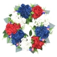 thumbnail image 2 of Primavera Verano floral Decoración de Simulación Coronas artificiales, 2 of 8