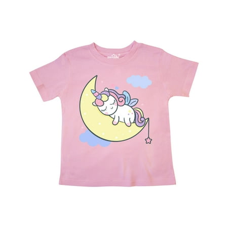 

Inktastic Unicorn Moon Gift Toddler Toddler Girl T-Shirt