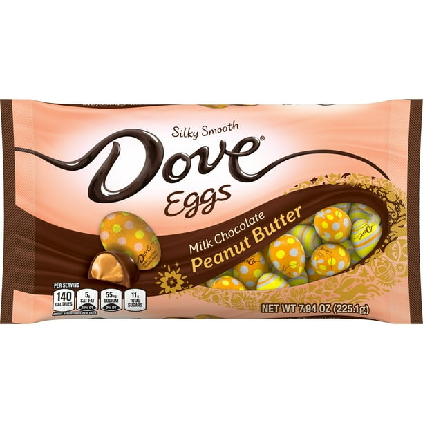 DOVE PROMISES Peanut Butter Chocolate Easter Candy