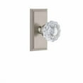 thumbnail image 5 of Grandeur Carver_Prv_238 Carre Solid Brass Rose Privacy Door Knob Set - Brass, 5 of 6