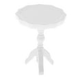 thumbnail image 1 of kusrkot 1/12 Scale Dollhouse Miniature Garden Furniture Simple Round Table Coffee Table for Doll House Decor, 1 of 9