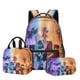thumbnail image 1 of Mochila de Minecraft para estudiantes con estuche de doble capa y lonchera, 24 estilos, material escolar impermeable., 1 of 5