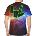 thumbnail image 2 of Share The Love T Shirt for Men Women, 3D Print T-Shirts, Casual Short Sleeve Tee, Crew Neck, 2 of 9