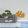 thumbnail image 2 of Colección De Bonsáis Artificiales Con Figura De Cerdo De La Suerte. Escultura Moderna De Resina Para Mesa, Estantería O Centro De Mesa., 2 of 8