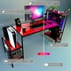 thumbnail image 3 of Desk-Top Modelo J Escritorio gamer marca Ambientika (Red) Ambientika Modelo J, 3 of 8