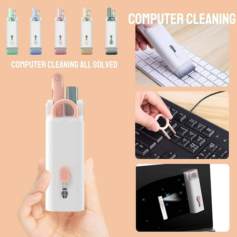 7-in-1 Cleaning Kit for Airpod, Phone, PC: Portable Tools for