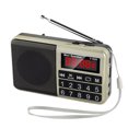 thumbnail image 2 of Radio portátil FM / AM (MW) / SW / USB / Micro-SD / MP3, estación de radio con botones grandes y pantalla grande, radio portátil recargable con batería de 1200 mAh (azul) Sin marca Otros accesorios de domótica, 2 of 4