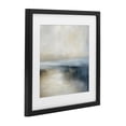 thumbnail image 3 of Stupell Industries Two Times Blue Horizon Black Framed Print Under Glass, design by Annabelle Hall, 16 x 16, 3 of 10