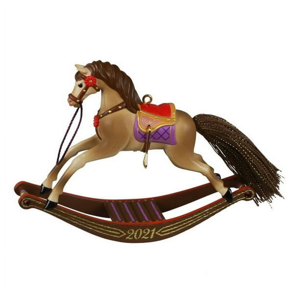Hallmark Ornament 2021 Rocking Horse Memories - #2