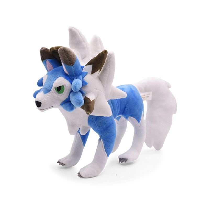Seekfunning 9 Shiny Lycanroc Pokemon Plush Collection Toys Birthday Gift For Boys Girls Blue Walmart Com