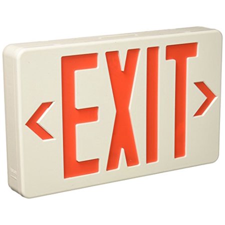 Royal Pacific RXL5RW LED Exit Sign, White with Red Letters | Walmart Canada