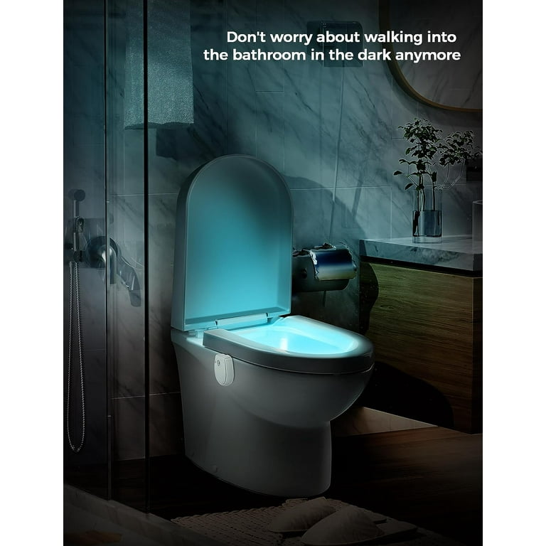 Toilet Night Lights Motion Activated Toilet Bowl Light Bathroom Decor LED Toilet  Light Motion Sensor Inside Toilet Glow Bowl Funny & Cool Stuff For Kids  From Greensun02, $4.68
