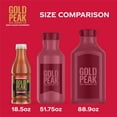 thumbnail image 5 of Gold Peak Raspberry Iced Tea, Zero Sugar Sweet Tea, 18.5 fl oz Bottle, 5 of 14