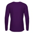 thumbnail image 2 of A4 N3425 Mens Sprint Long Sleeve Tee - Purple - L, 2 of 3