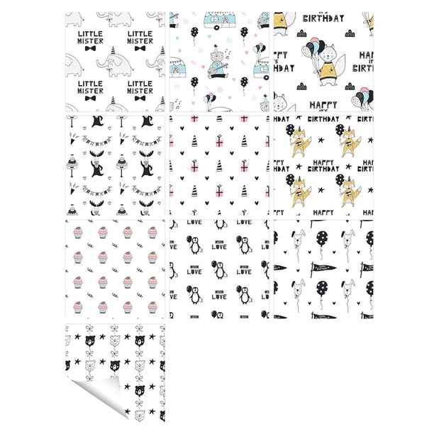 Xihbxyly Ofertas Del Prime Day 1 Juego de 10 Pegatinas Autoadhesivas para Azulejos, para Decoración de Pared de Cocina y Baño