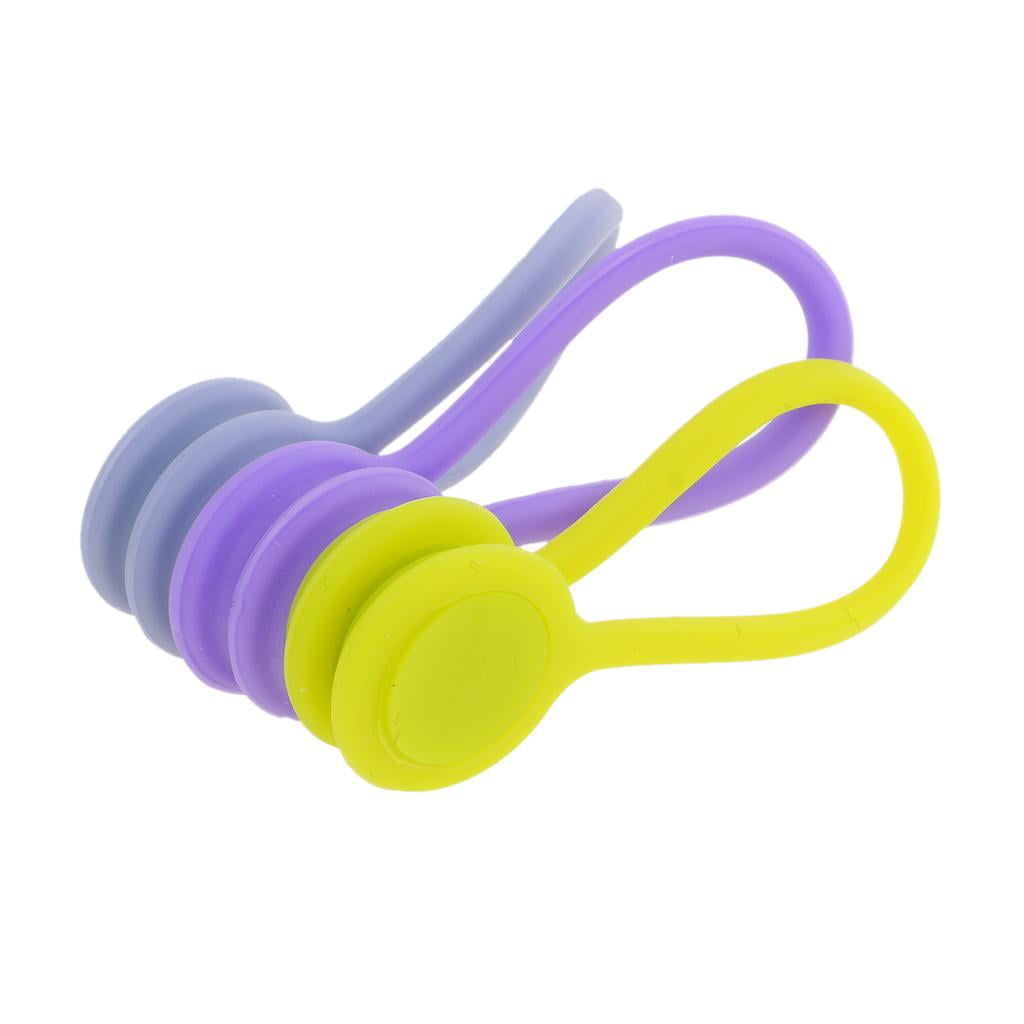 3 of pack Earphone Cable Winders,Silicone Rubber Corder Winders Wrap