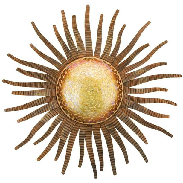 Regal Art and Gift 20458 Wavy Sun Wall Decor 30" Sun Design Wall