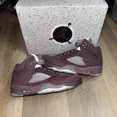 thumbnail image 1 of A i r-Jor-dan 5 Retro "BURGUNDY" 2023 - Size 8.5 - dz4131 600 (12273-102), 1 of 5