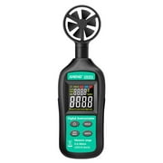 Brand New Digital Anemometer High Precision Mini Anemometer Digital Anemometer Handheld Wind Speed Meter Detection black+green