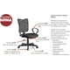 thumbnail image 5 of Silla de Oficina Económica I SEATING Winchester Negra, para Computadora, Tipo Gamer, 5 of 7