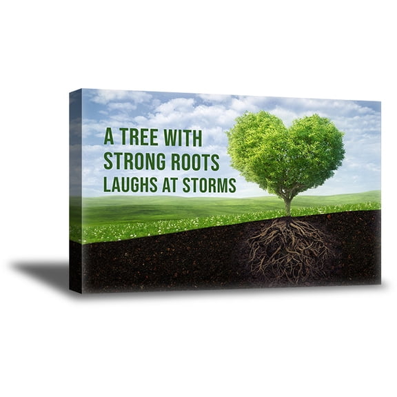 Awkward Styles Motivational Wall Art Inspirational Quotes Wall Art Motivational Wall Decor Inspirational Canvas A Tree With Motivational Canvas Quote Office and Home Wall Art