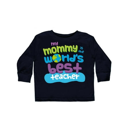 

Inktastic Teacher Mommy Gift Gift Toddler Boy or Toddler Girl Long Sleeve T-Shirt