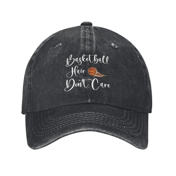 Basketball Hair Don'T Care Baseball Cap Men'S Women'S Fashion Hat Vintage Adjustable Unisex Casquette