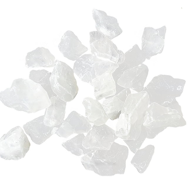 3.5oz Crystal Quartz Pieces Jewelry Making Tumbled Chips Crushed Stone for Decor