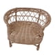 thumbnail image 2 of Silla de ratán en miniatura para casa de muñecas, juguete de simulación, 1:12 12 cm x 16 cm, 2 of 9