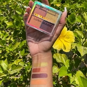 LUNA MAGIC High Pigment Travel Makeup Quad Eye Shadow Palette, Desert Heat, Mini