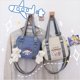 thumbnail image 2 of Cinnamorol-Bolso cruzado informal Sanrio para mujer, morral con bordado de dibujos animados, sencillo, combina con todo, 2 of 4