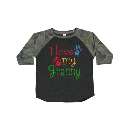 

Inktastic I Love My Granny Gift Toddler Boy or Toddler Girl T-Shirt