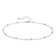 thumbnail image 1 of Collar Xtellar Cuentas Grandes Para Mujer Cadena Plata 925, 1 of 1
